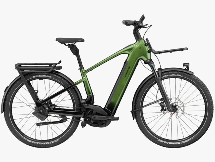 Bicicleta eléctrica de Trekking Cannondale Tesoro Automatiq Sea Green
