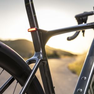Giant Defy E+ Elite rear integrated light.