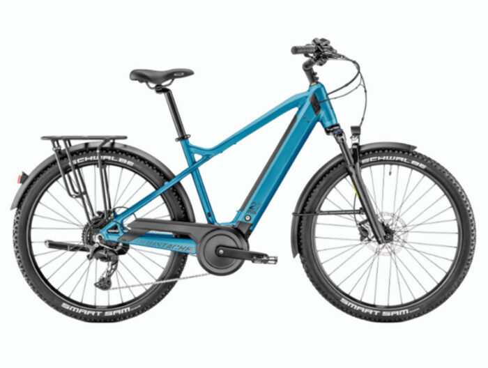 Bicicleta eléctrica de Trekking Moustache Xroad ES Petrol Blue 2026