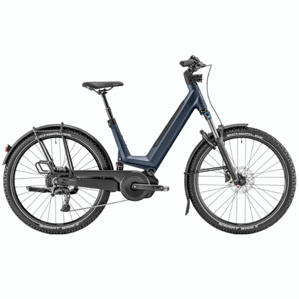 Bicicleta eléctrica de Trekking Moustache Xroad 4 FS Marine Blue Matt Light 2026