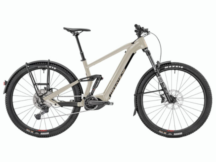 Bicicleta eléctrica de Montaña Moustache Trail 150.2 Stone Grey Glossy 625Wh 2025