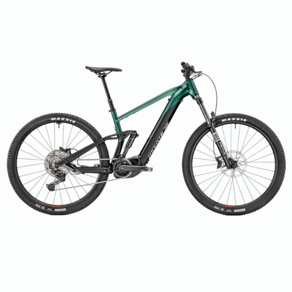 Bicicleta eléctrica de Montaña Moustache Trail 150.2 British Green 2025