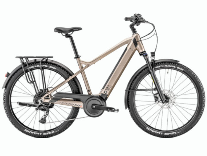 Bicicleta eléctrica de Trekking Moustache Xroad ES Titanium Glossy 2026