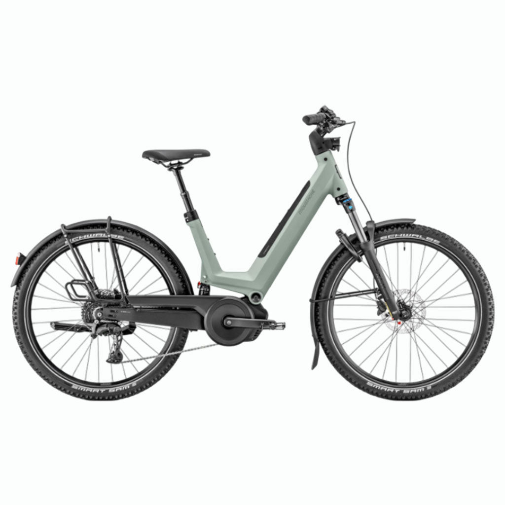Bicicleta eléctrica de Trekking Moustache Xroad 4 FS Green Argile Metal Light 2026