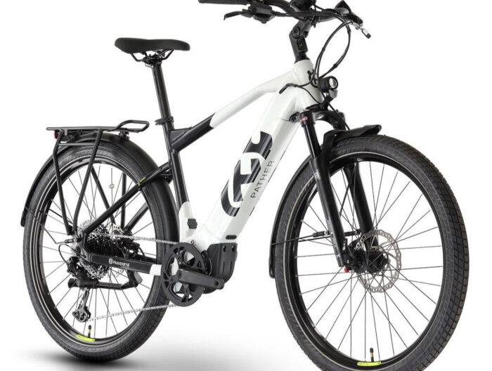 Bicicleta eléctrica Husqvarna Pather 2 Negro - Cuadro cerrado