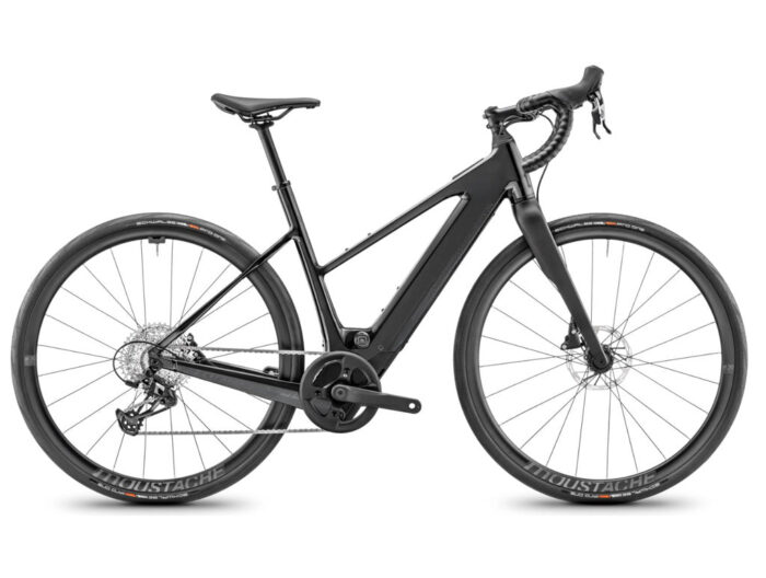 Bicicleta eléctrica de Gravel Moustache Open 2026 Black Glossy